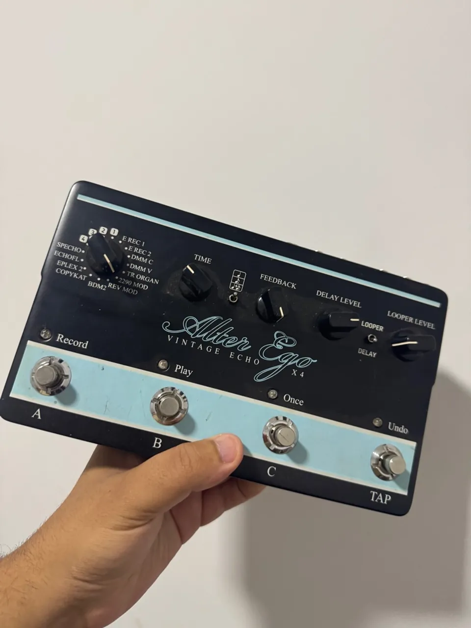 Pedal Alter Ego X4 Vintage delay - RARIDADE NA CAIXA