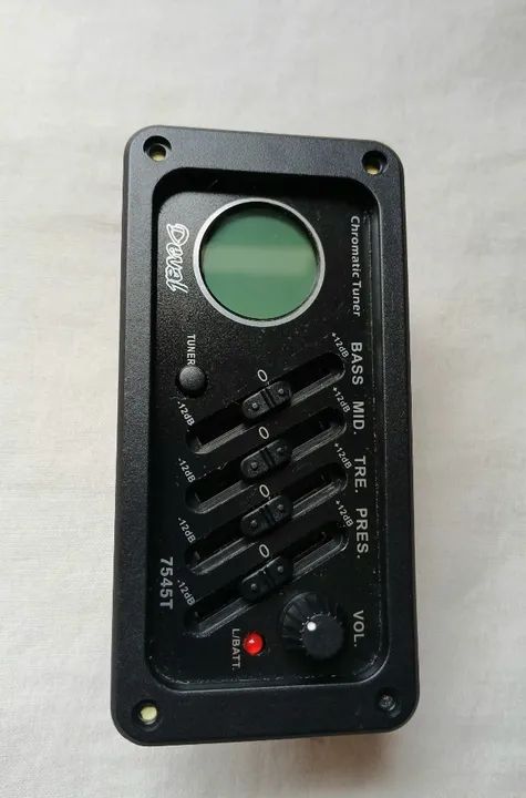 Pré Amplificador para Violão Deval 7545T. - Foto 3