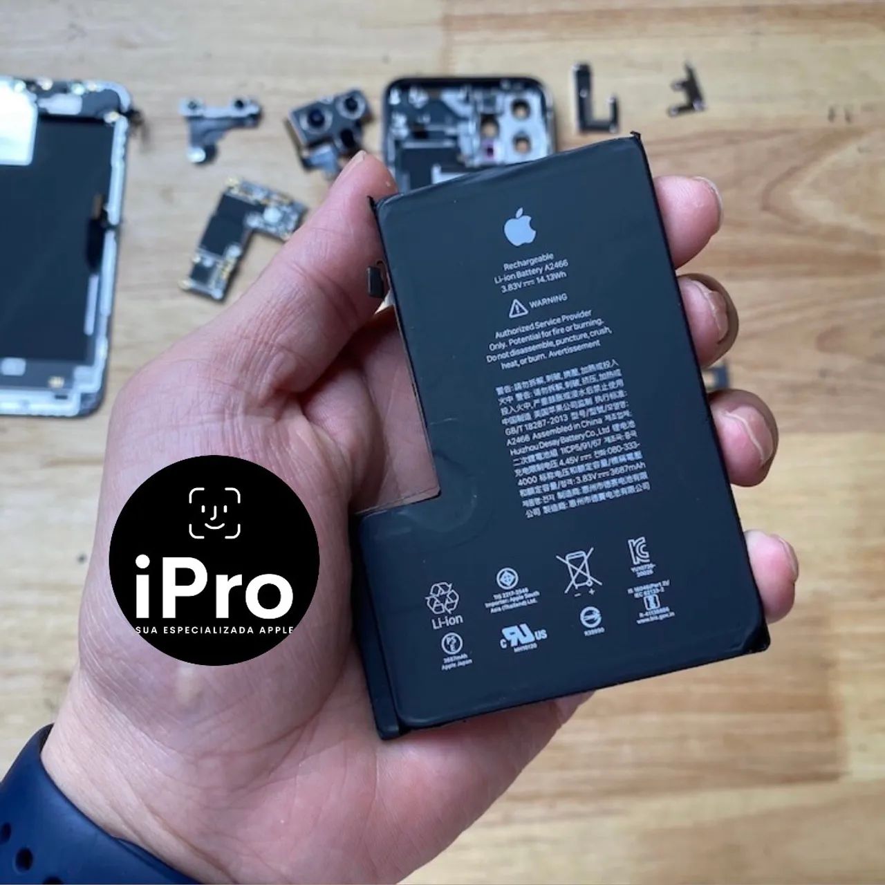 Bateria iPhone 11 Loja iPro Garantia