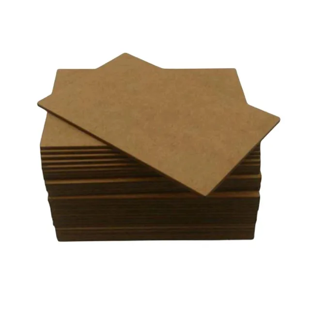 Placas Chapas MDF CRU 50 UNIDADES 3mm Quadros Artesanato