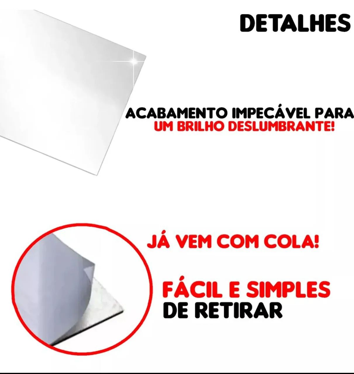 Espelho de Acrílico Flexível  - Foto 3