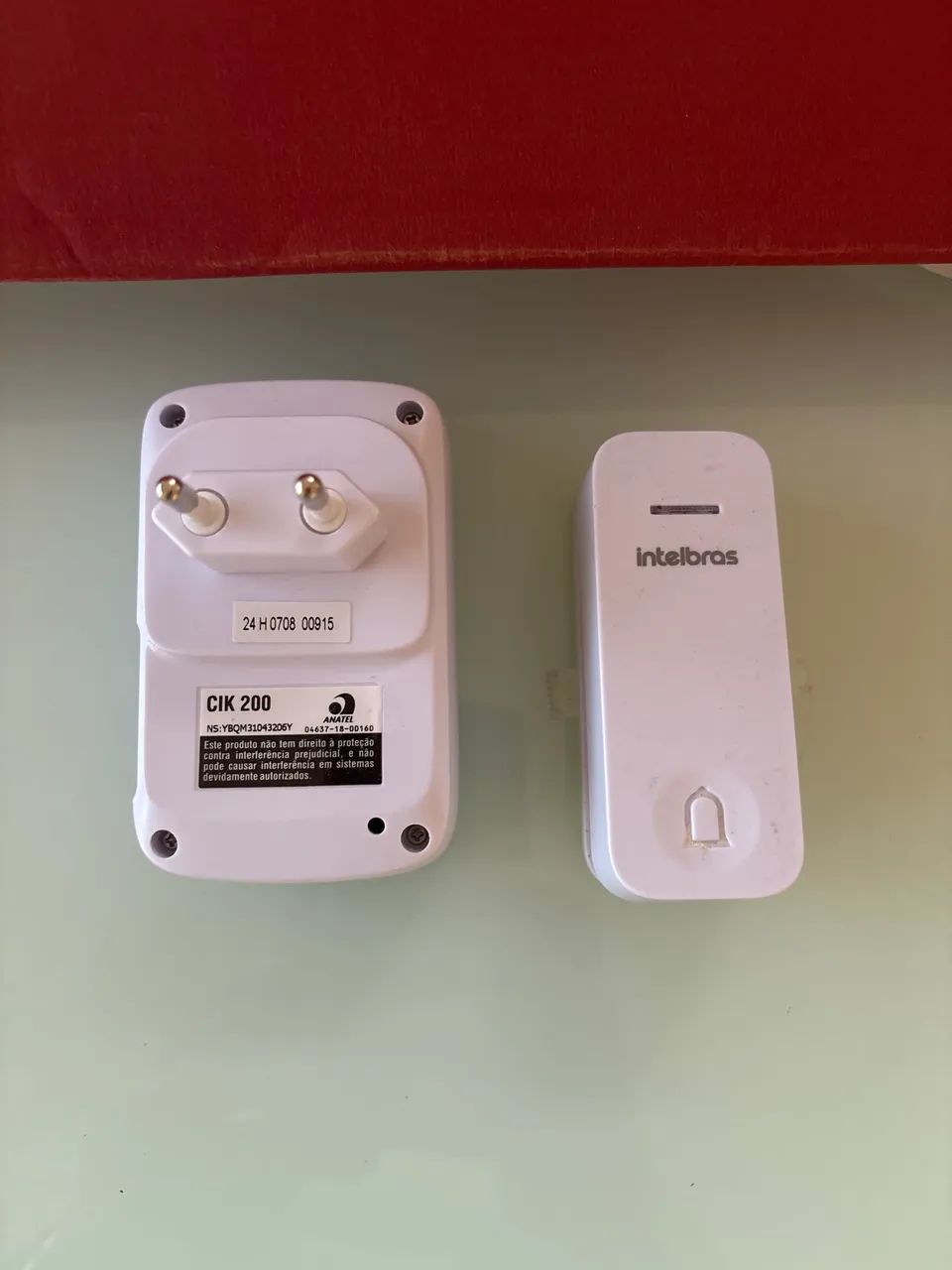 Campainha Intelbras CIK 200 sem fio e sem bateria - Foto 2