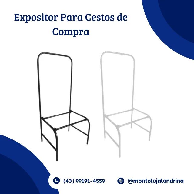 Suporte Para Cestos de Compras