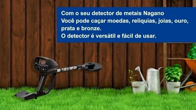 Torro Detector de Metais Ouro Prata Bronze Tesouro Detectorismo Nagano - Foto 5