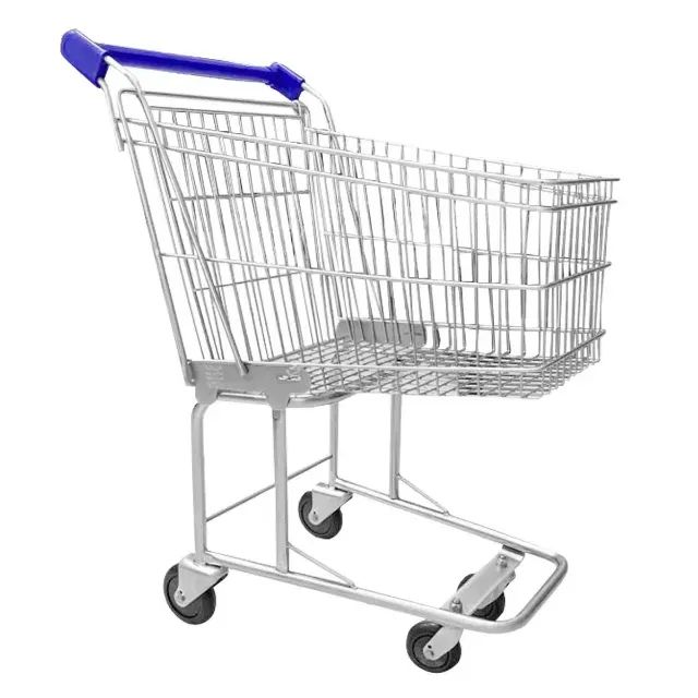 Oferta Carrinho De Compra 160 Litros Para Supermercado Lojas Mercado Logistica Semi Novo