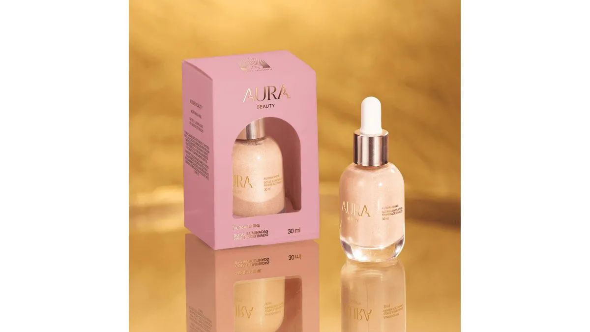 Gotas Iluminadas Aurora Shine Aura Beauty Hinode - Foto 3