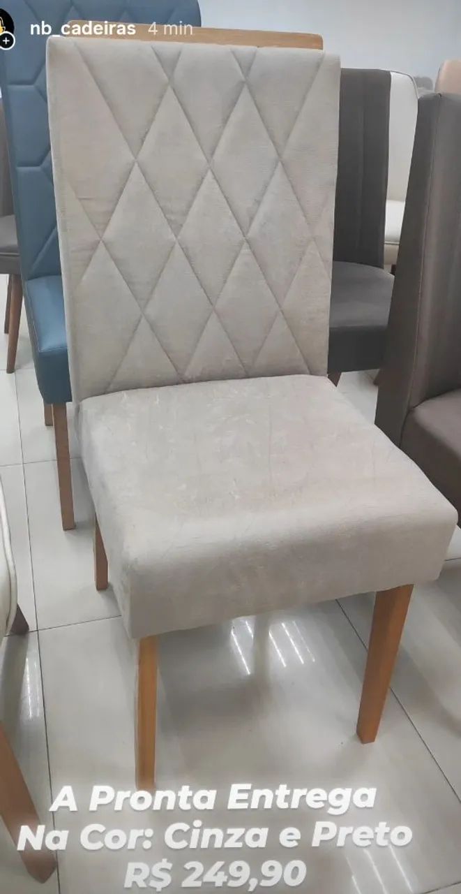 Cadeiras de Jantar Estofadas  ( Valores a Consultar ) - Foto 2