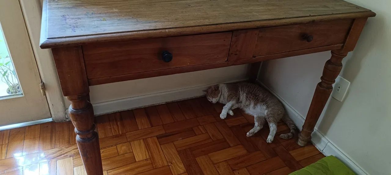 Mesa de estudo ou trabalho madeira - Foto 6