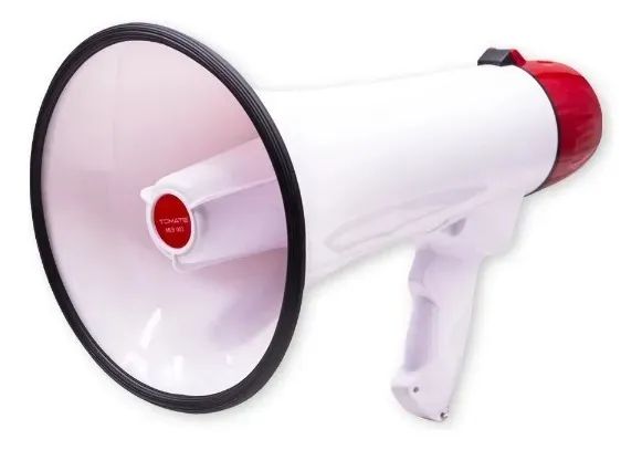 Megafone Potente 30w Bateria Recarregavel Sirene Usb Micro Sd Longo Alcance -Loja Coimbra - Foto 2