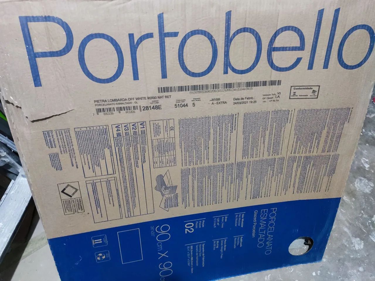 PORCELANATO PORTOBELLO 90X90 - Foto 4