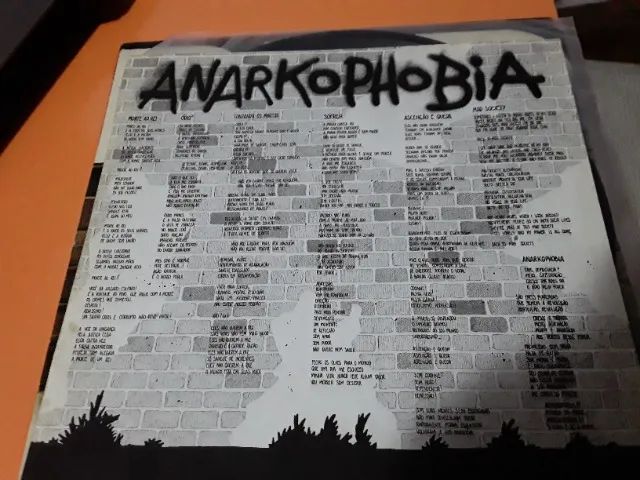 LP Ratos de Porão, Álbum Anarkophobia, 1990  - Foto 4