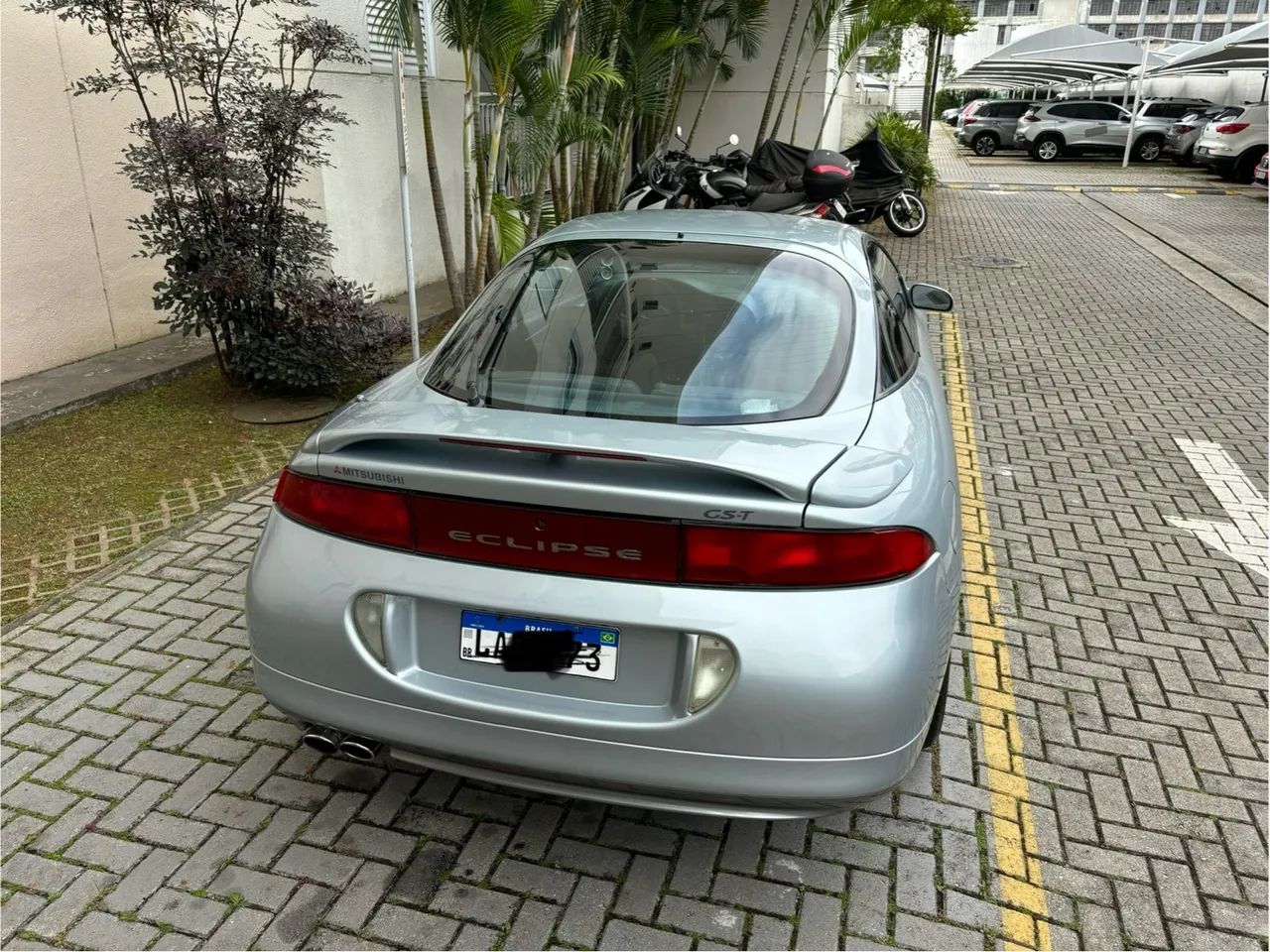 Mitsubishi Eclipse GST 1995 - Prata - Foto 3