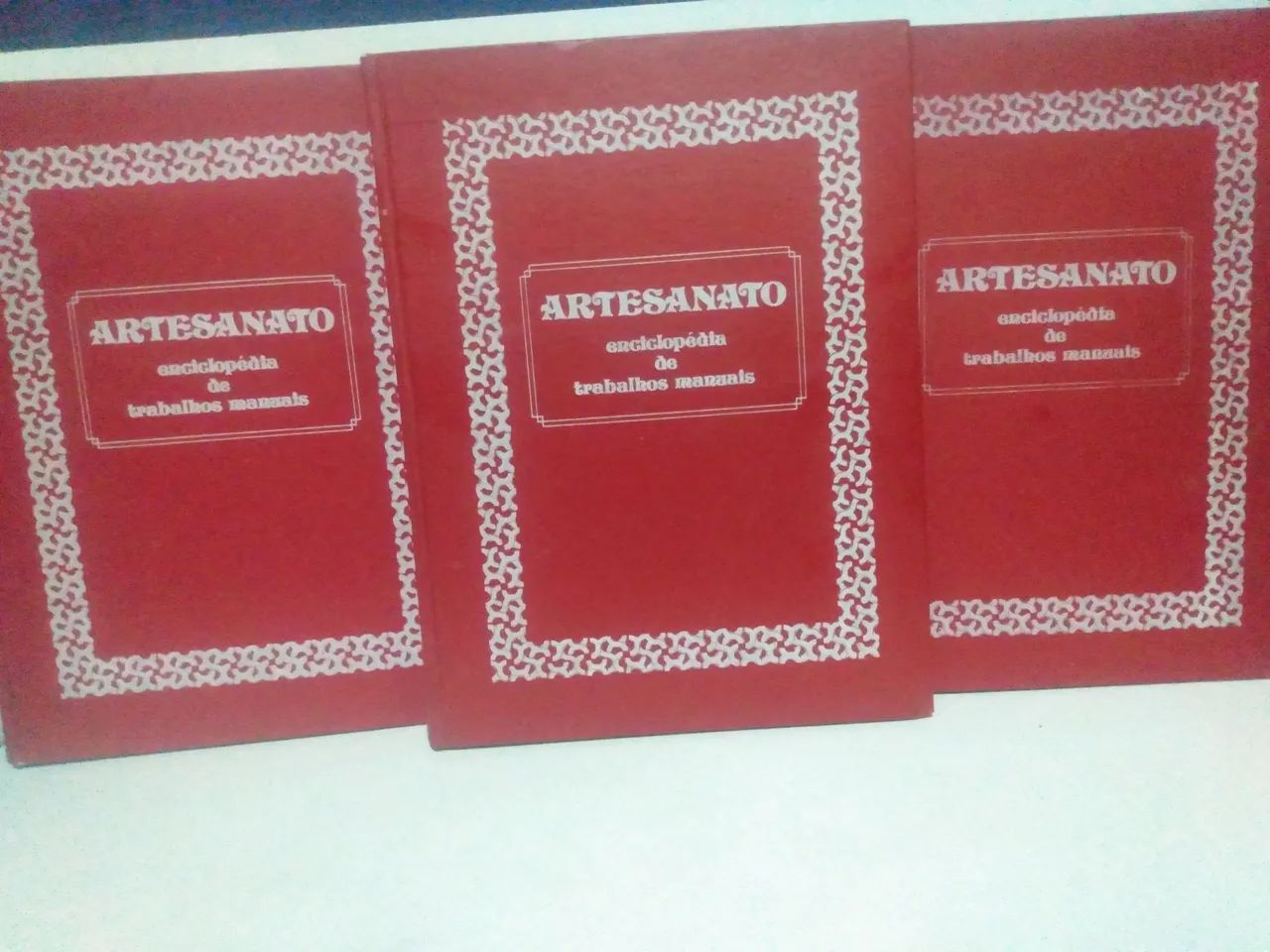 Livros - Enciclopédia de Trabalhos Manuais Artesanato Vol 1 2 e 3  - Foto 6