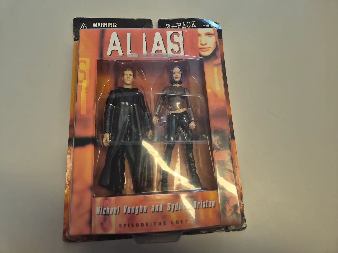Action Figure Alias Sidney Bristow e Michael Vaughn Jennifer Garner