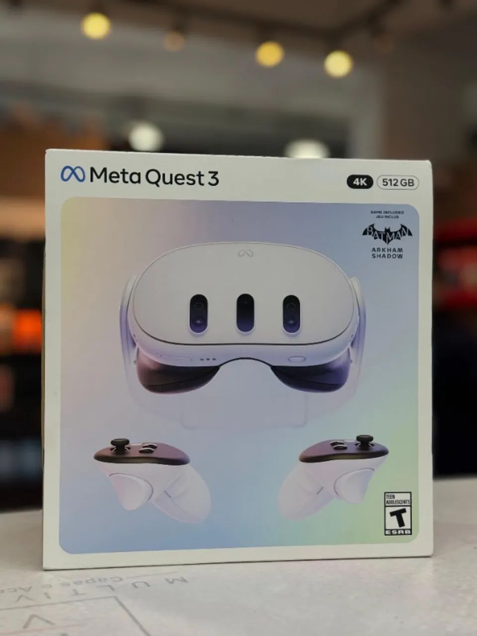 CHEGOU O NOVO META QUEST 3 - REALIDADE VIRTUAL DE VERDADE