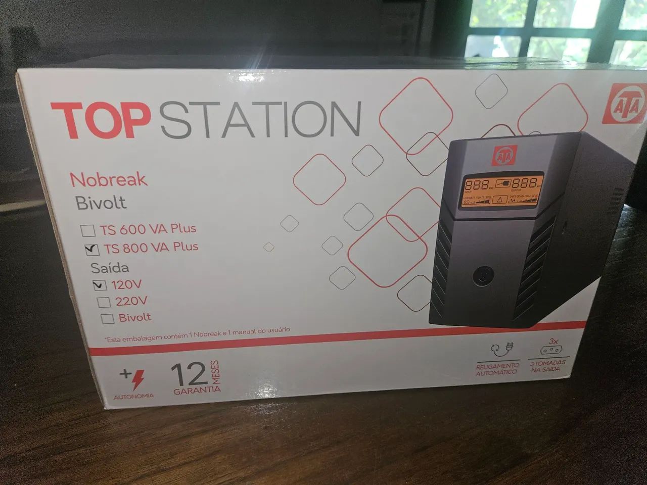 Nobreak Bivolt Top Station TS 800 VA Plus - Foto 3