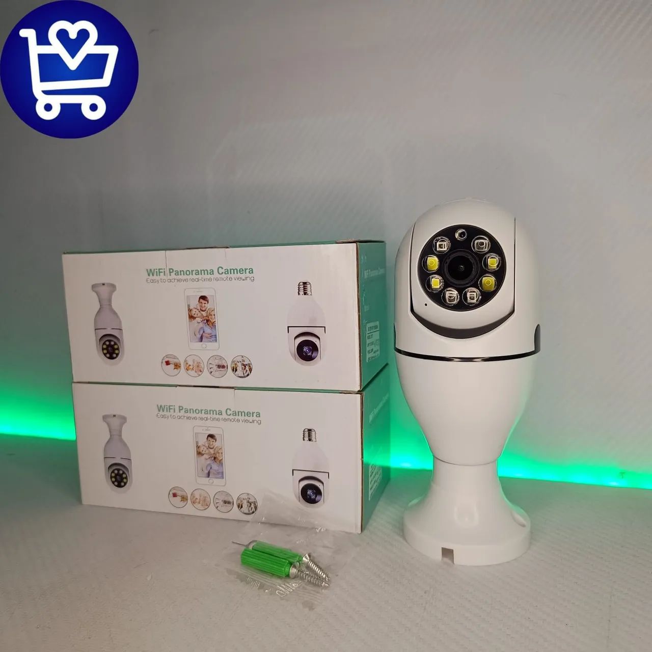 Câmera Panorâmica WiFi - Segurança e Monitoramento - Foto 2