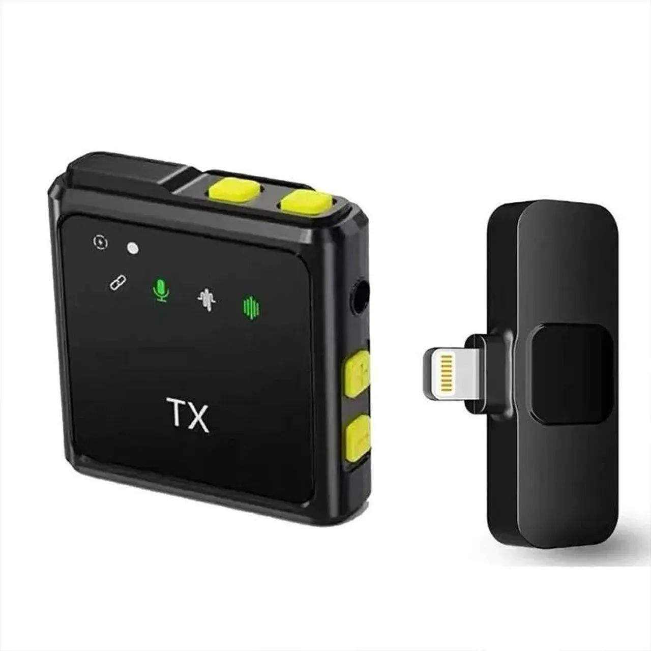 Microfone de Lapela Profissional - Sem Fio - IOS