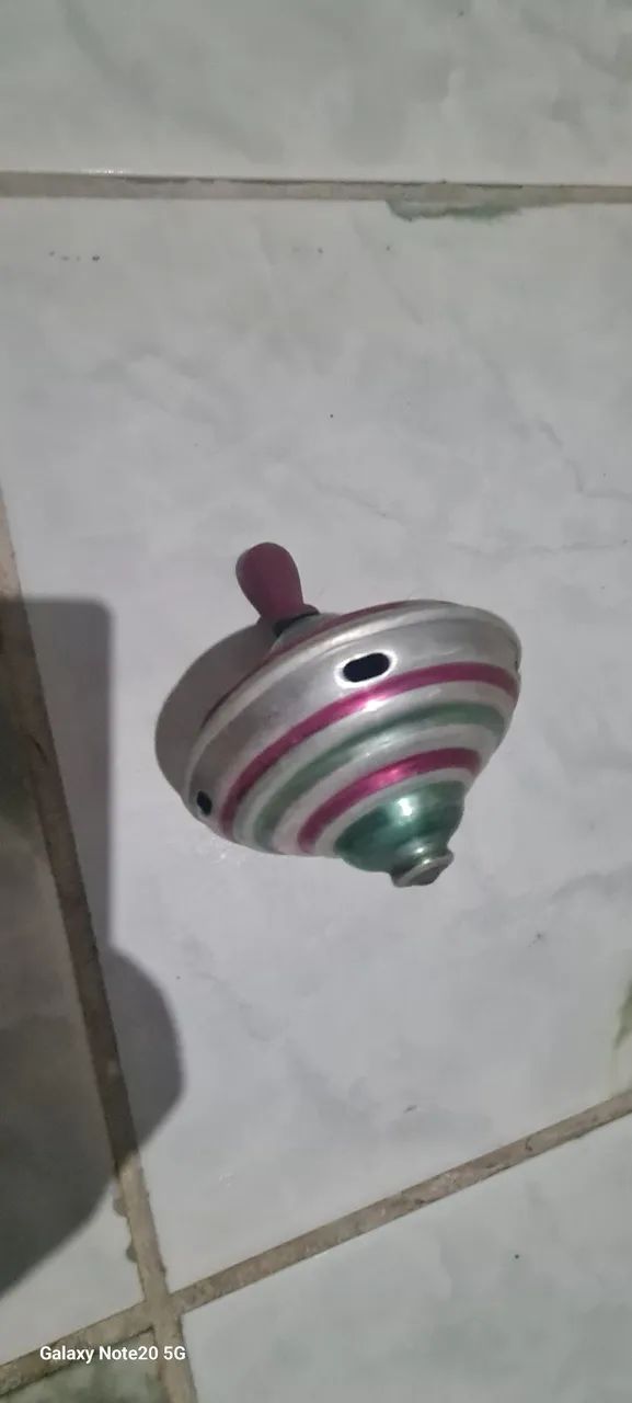 Peão giratório antigo - Foto 3