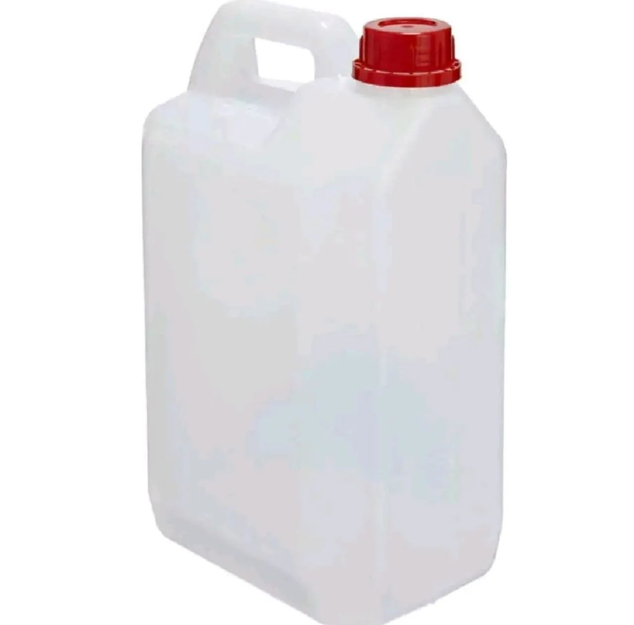 Galões de 5 litros reutilizados 