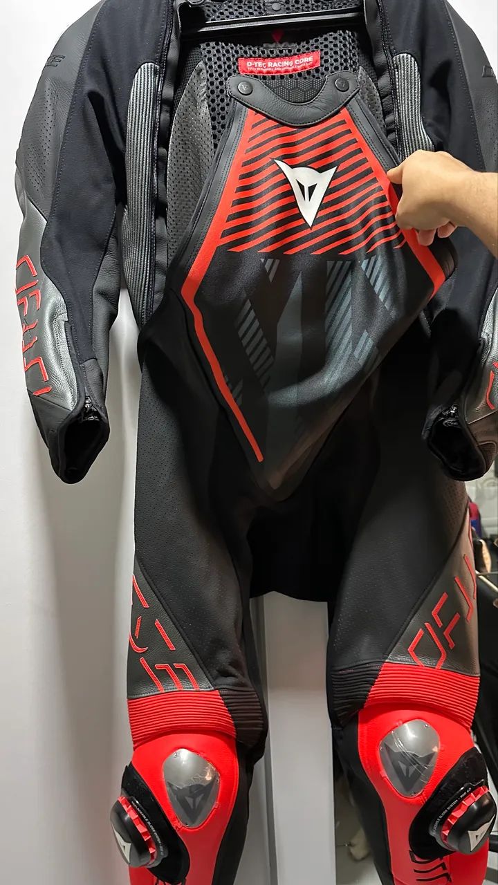 Macacão Dainese Audax D-Zip - Tam 54