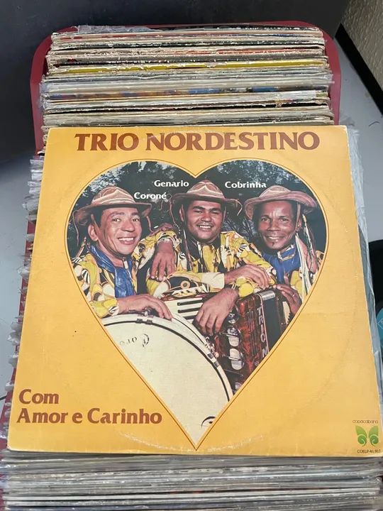 LP Vinil Trio Nordestino - Com Amor e Carinho 1984