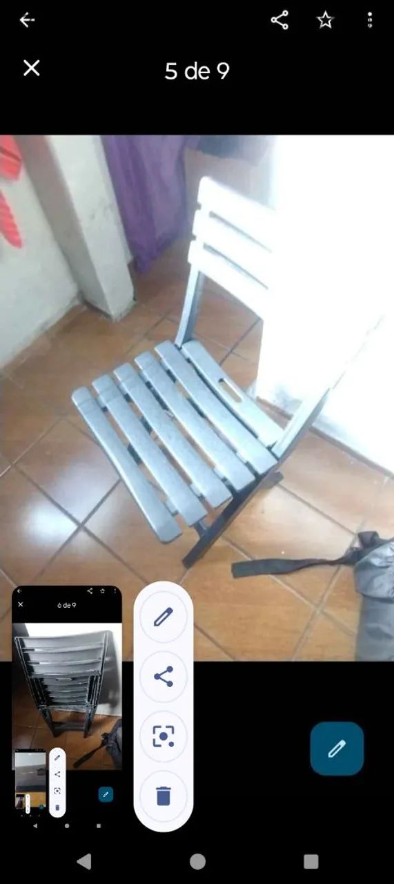 Cadeira abre e fecha nova - Foto 2