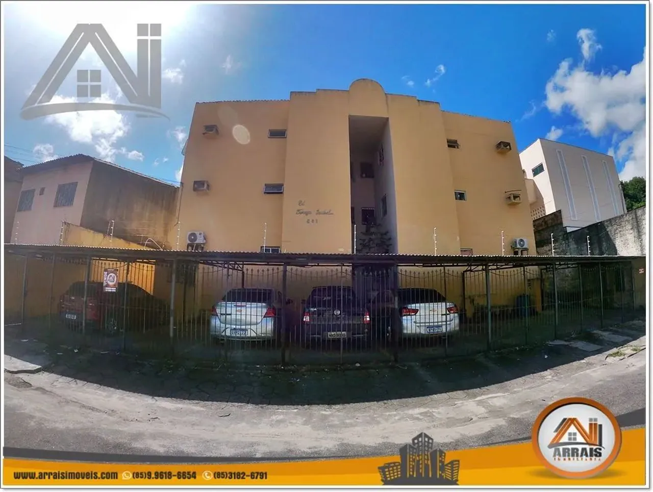 Apartamento com 3 dormitórios à venda, 84 m² - Vila União - Fortaleza/CE