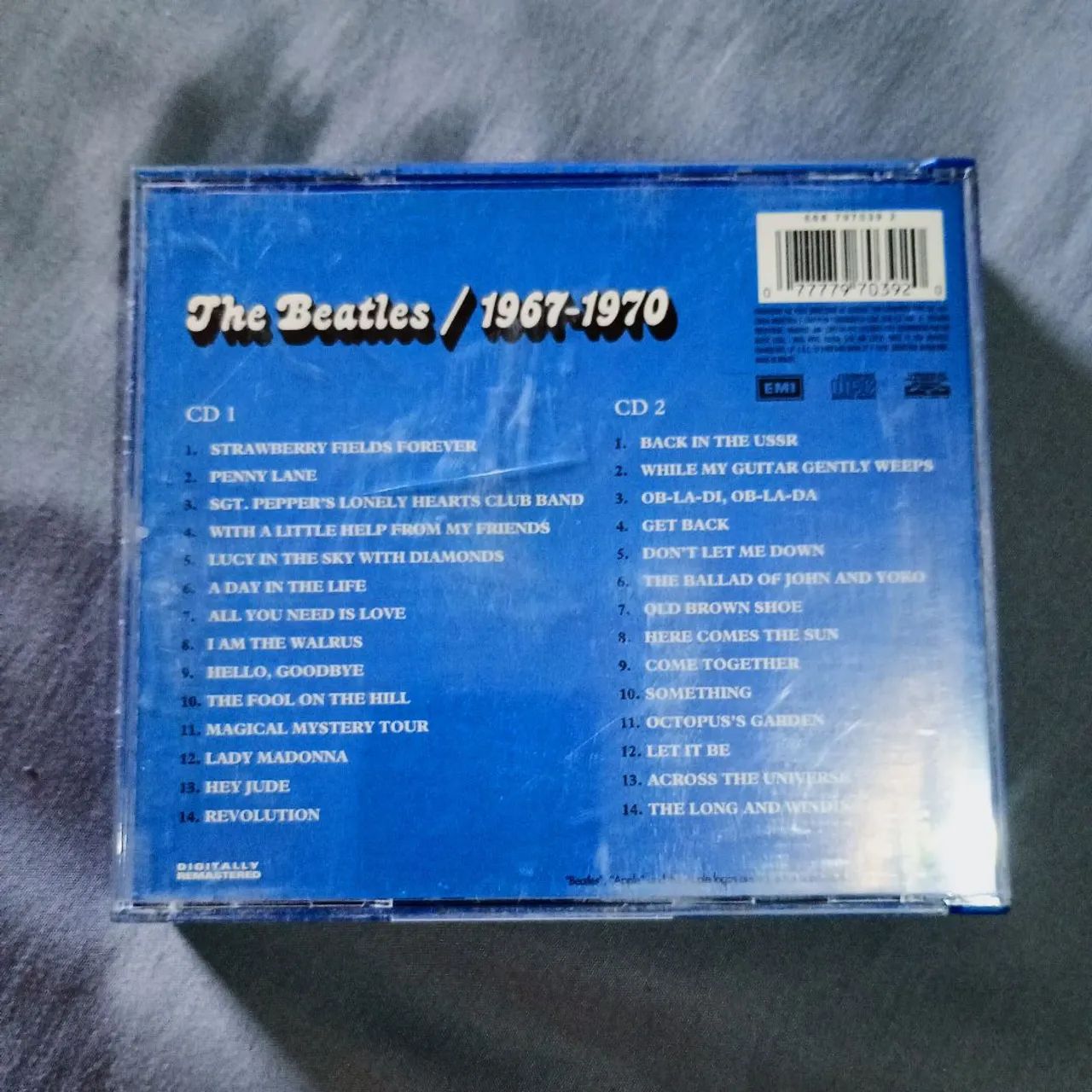 Cd Music The Beatles Álbum Duplo Azul 1967 - 1970 - Foto 3