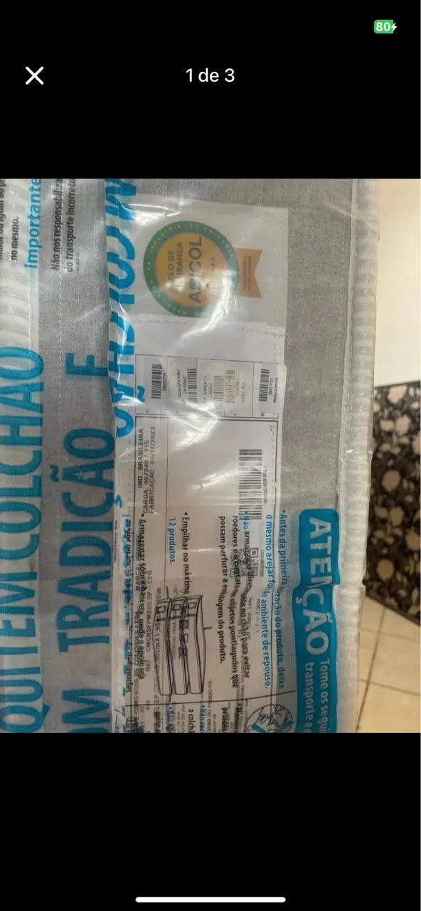 Colchão de solteiro 