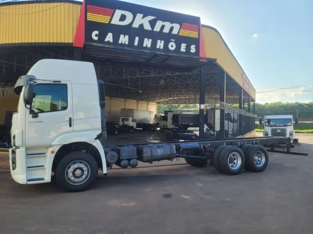 VW/24.280 ano 2021 manual 6x2 completo - Foto 9