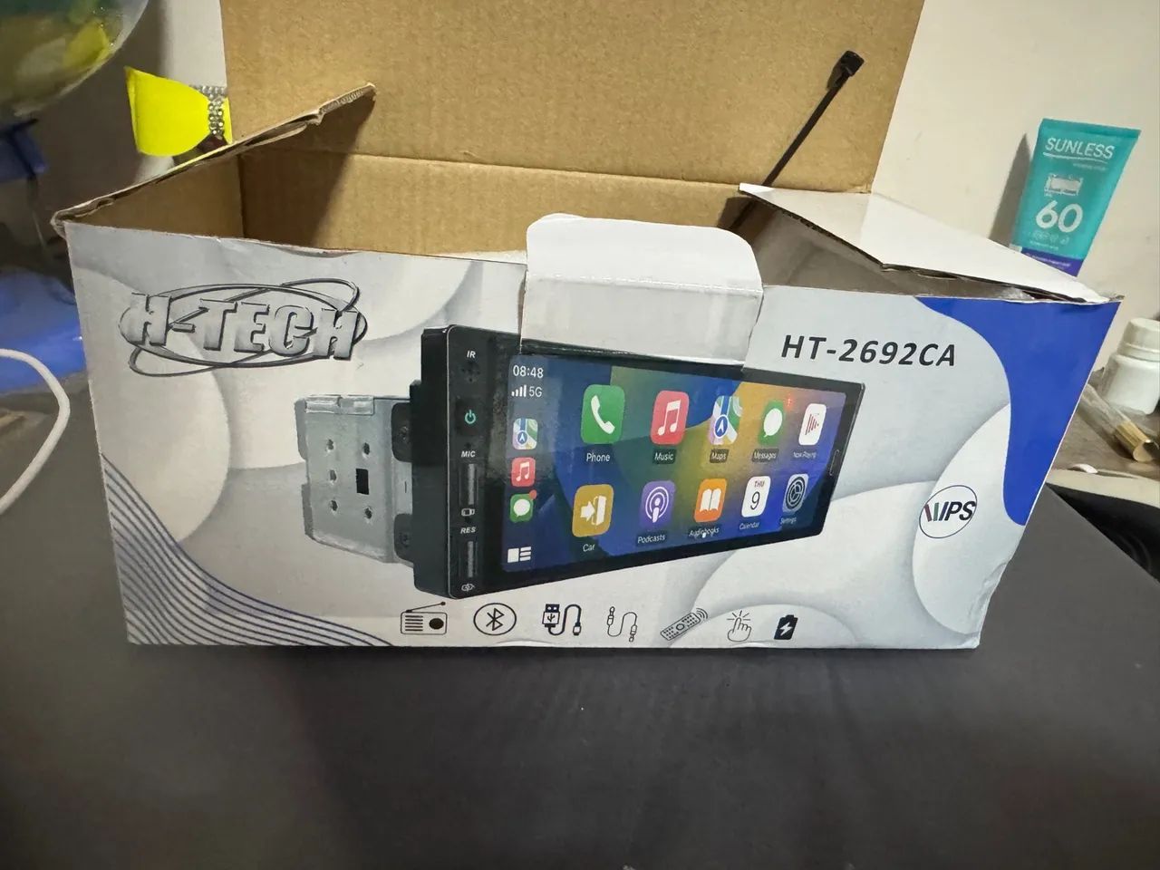 Central Multimídia H-Tech HT-2692CA - Som e multimídia