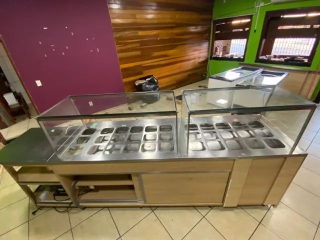 Balcão refrigerado frutas