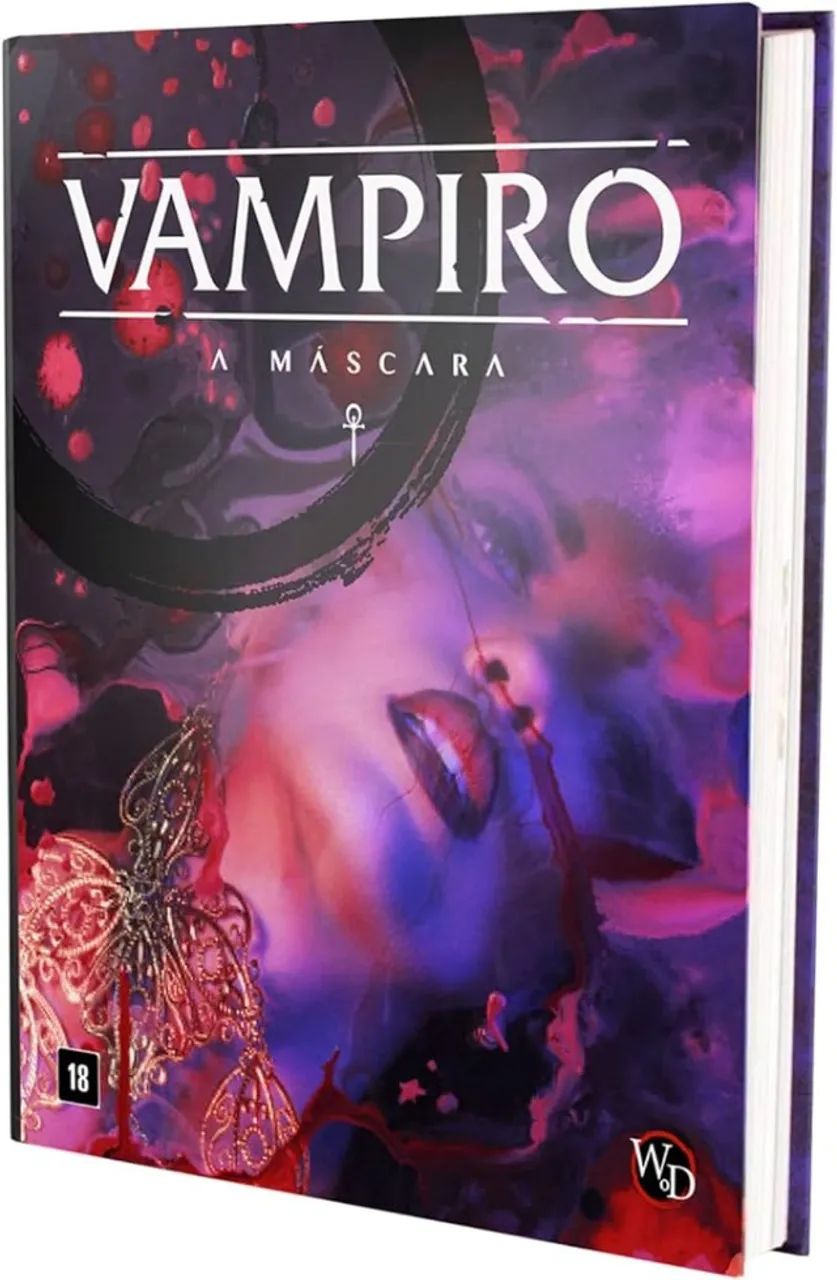 VAMPIRO A MÁSCARA 5ª ED. LIVRO DE RPG