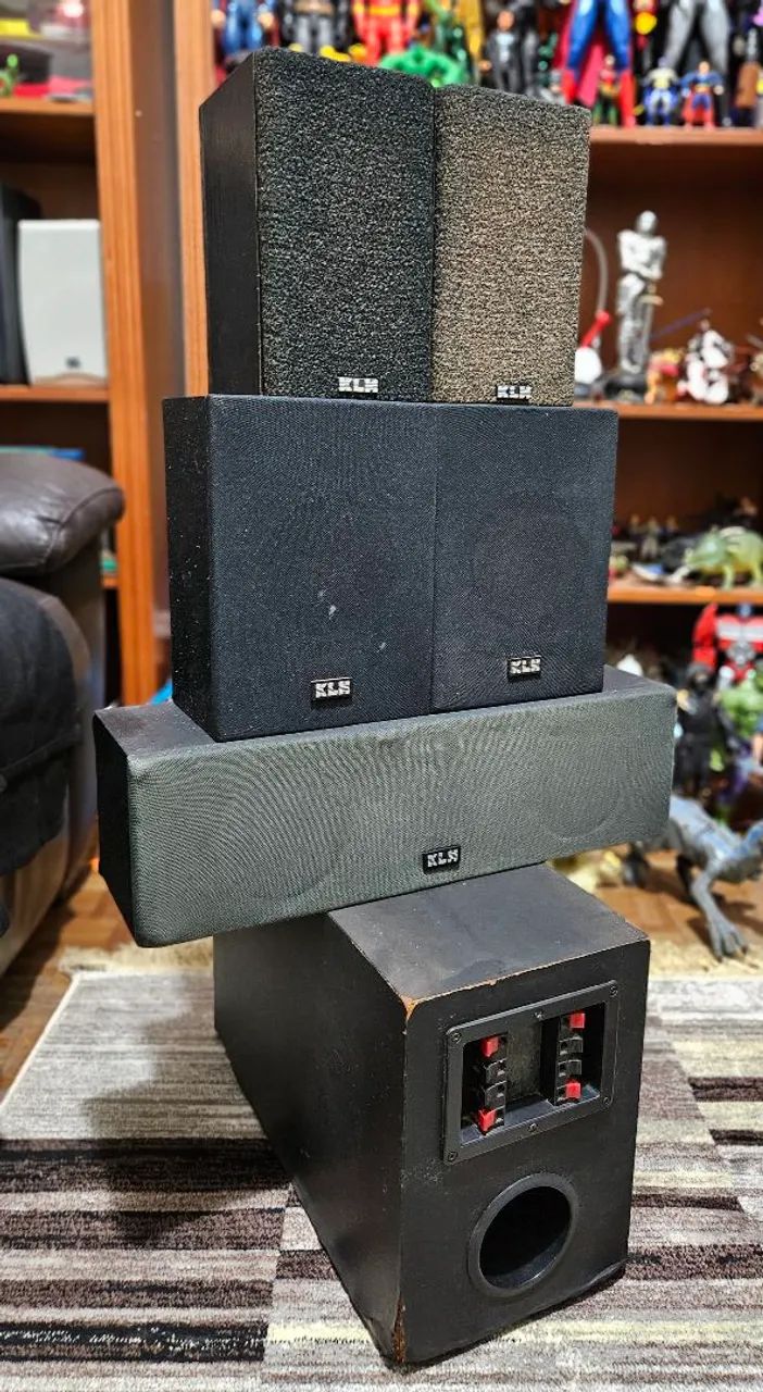 Kit de Caixas de Som 5.1 KLH - Foto 3