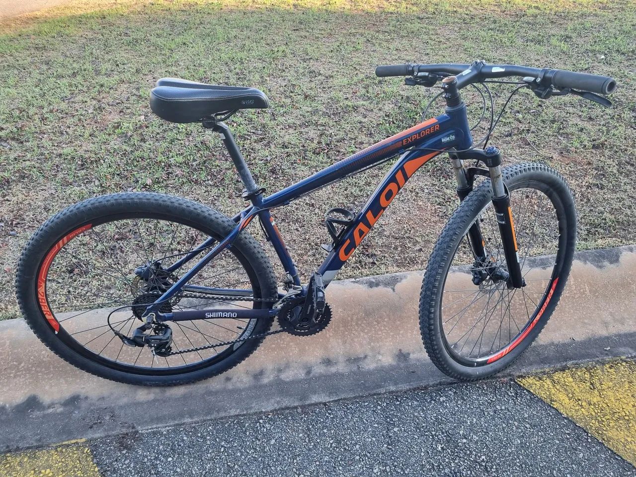Caloi Explorer aro 29 Freio hidráulico SHIMANO  - Foto 5
