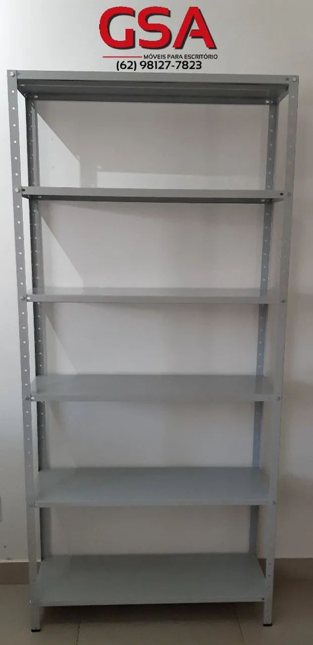 Prateleira de Aço 30cm ( Goiânia entrega e montagem grátis! ) 