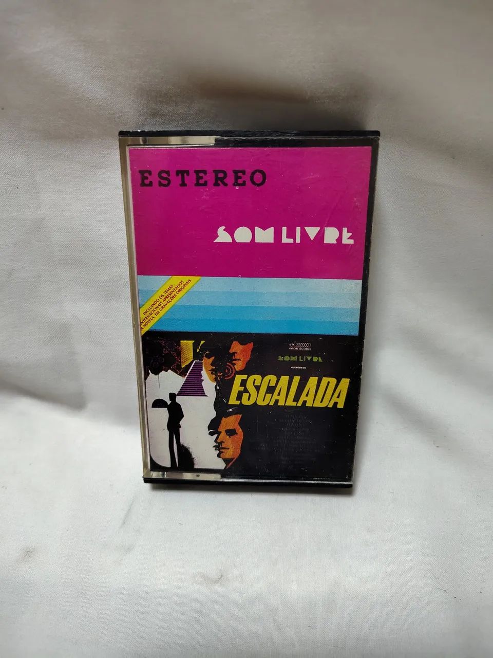 Fita Cassete Trilha Sonora da Novela Escalada Internacional 