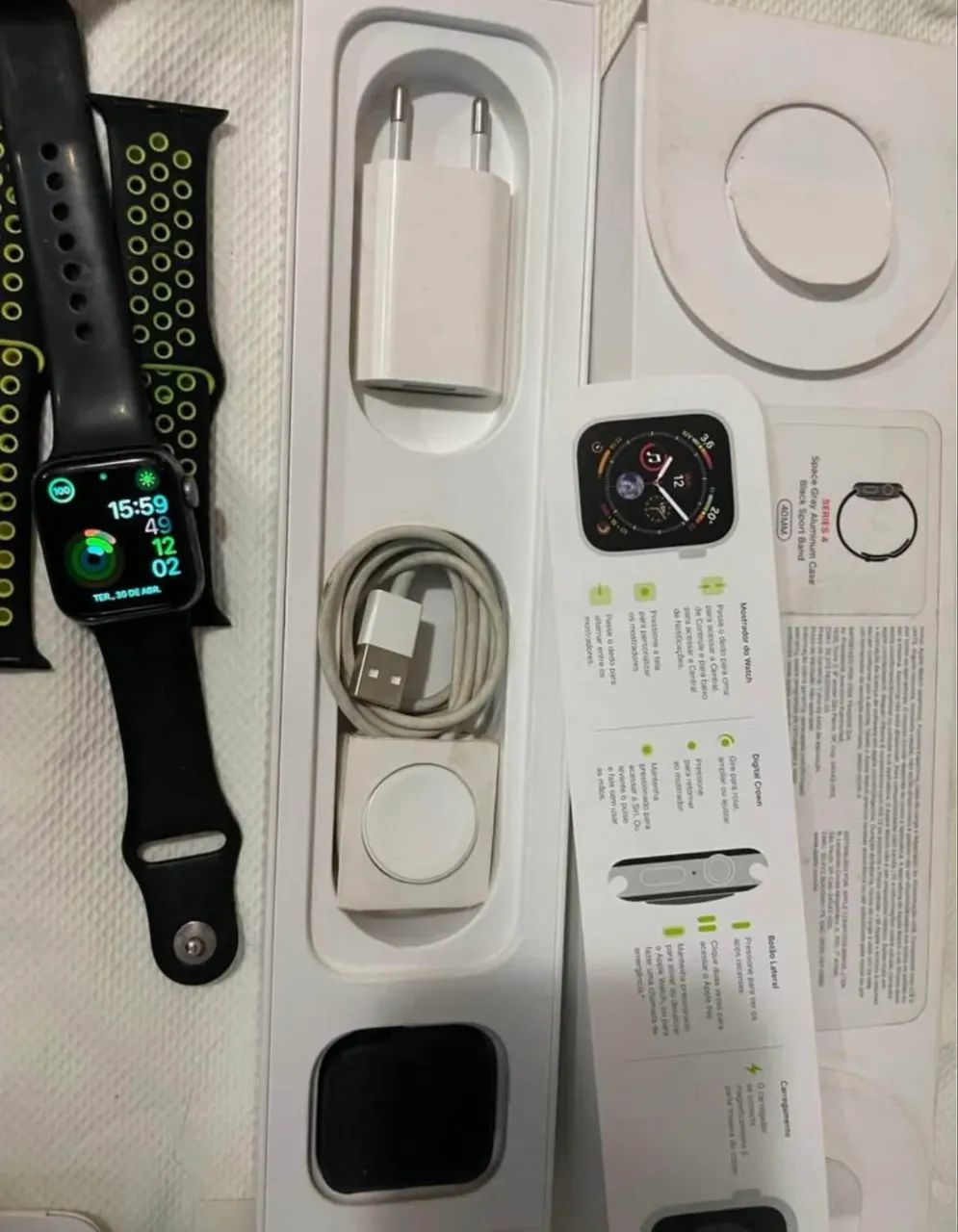 Apple Watch Series 4 GPS + Cellular (40mm) - Smartwatches - Jaçanã