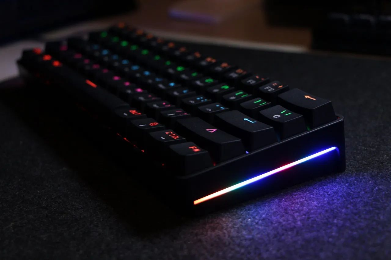 Teclado Mecânico Gamer 60% Mucai mk61 (Novo)