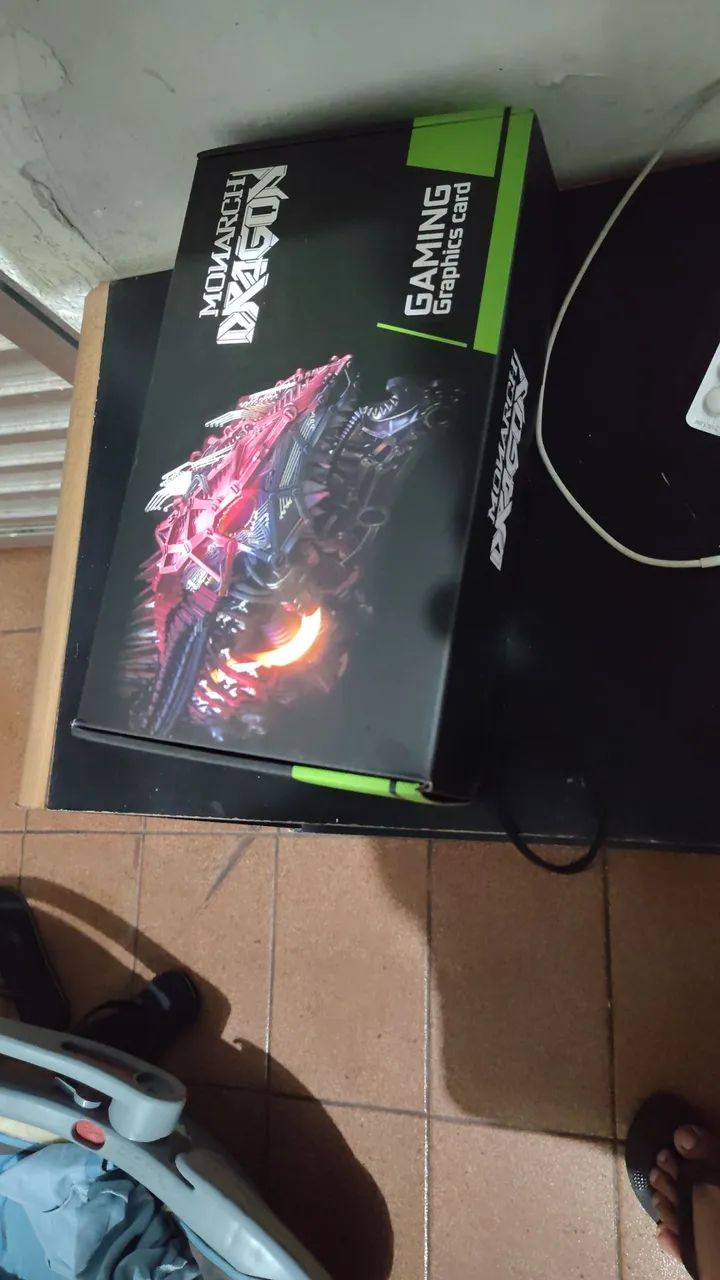 Placa de Vídeo Rx 580 8gb Monarch Dragon Gaming
