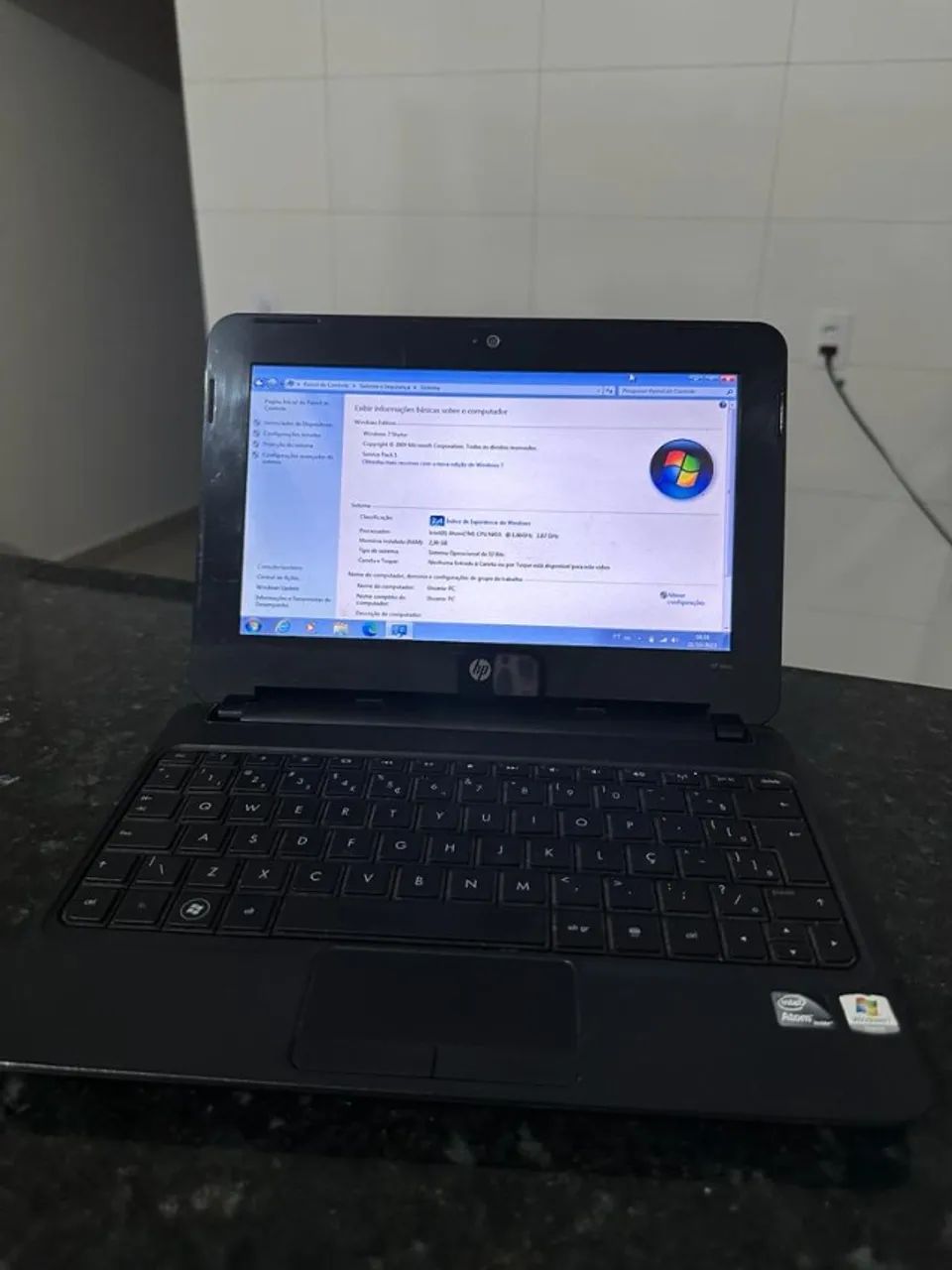 Netbook HP mini modelo 110-3130BR - Foto 3