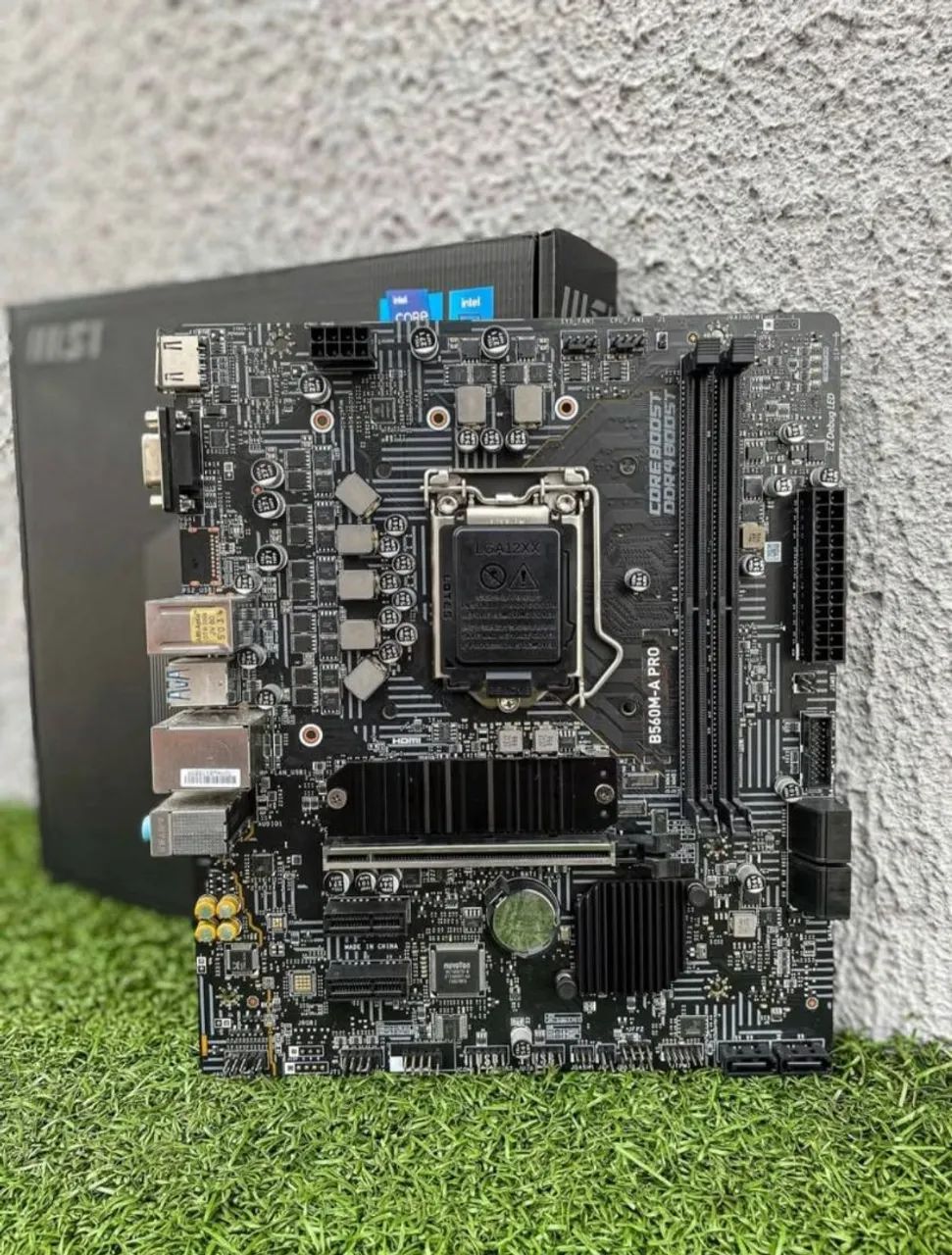 Kit i3 10100F + Placa mãe B560M MSi - Peças de Hardware