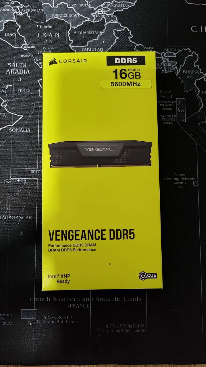 Memória RAM Corsair Vengeance DDR5 16GB 5600MHz CL 36