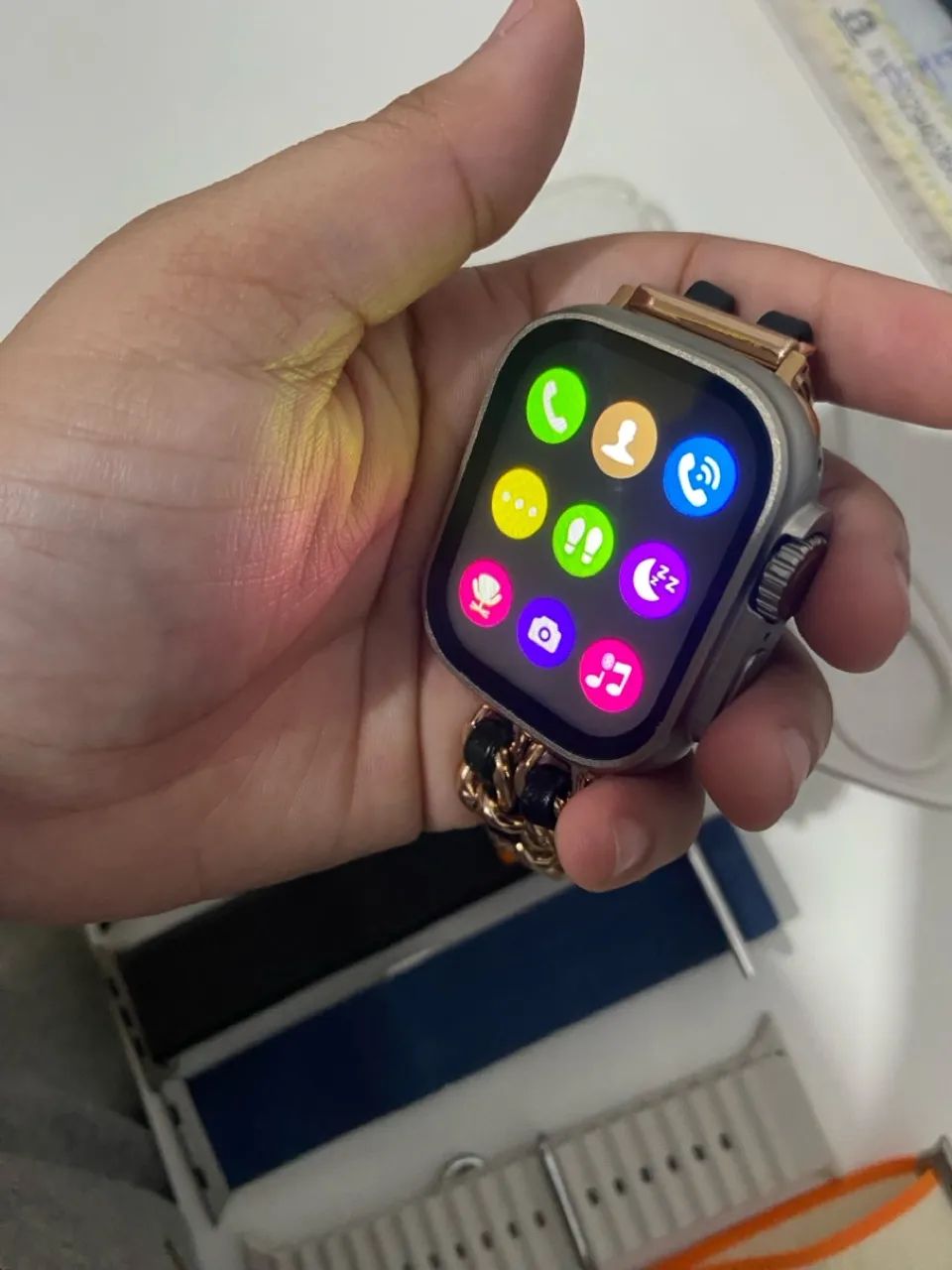 Smartwatch Ultra com Pulseira Premium - Foto 5
