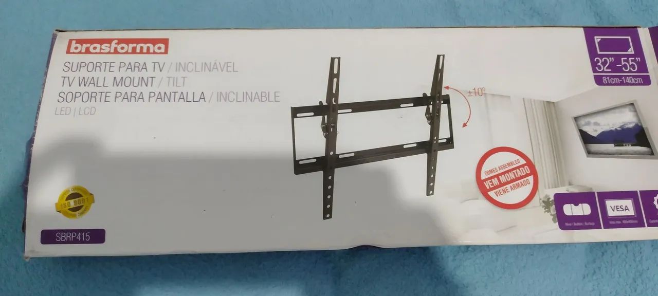 Vendo uma TV smart 32 polegadas da LG wi-fi Netflix YouTube muito mais vai junto suporte - Foto 4