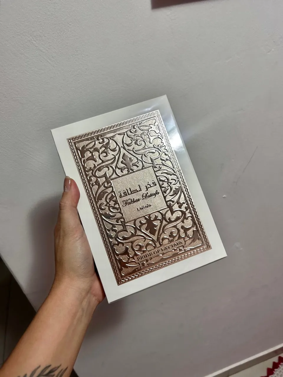 Perfume fakhar rose lattafa 100ml 