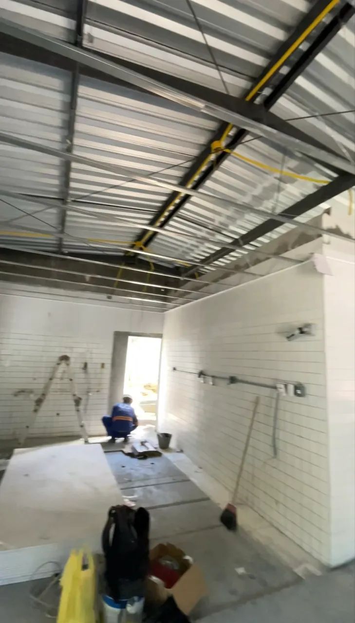 Instalação Forro de Drywall com Tabica - Acabamento Moderno - Foto 2