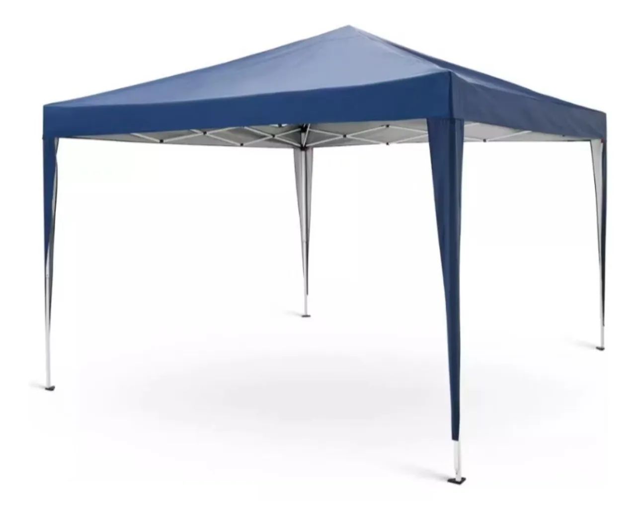 Tenda Gazebo Articulado Azul 3x3m - Foto 2