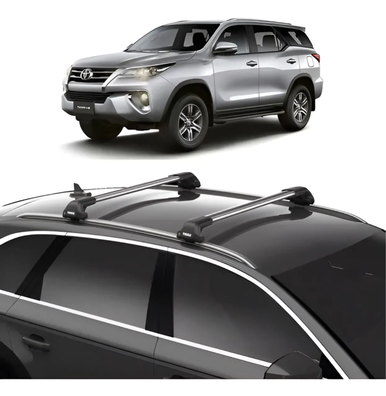 Rack Wingbar Evo Thule para SW4 2017 em diante Peças para carros